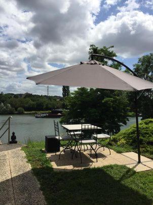 Ambiance Seine, Appartement Sympatique En Bord De Seine - Cygne Thomery Exteriör bild