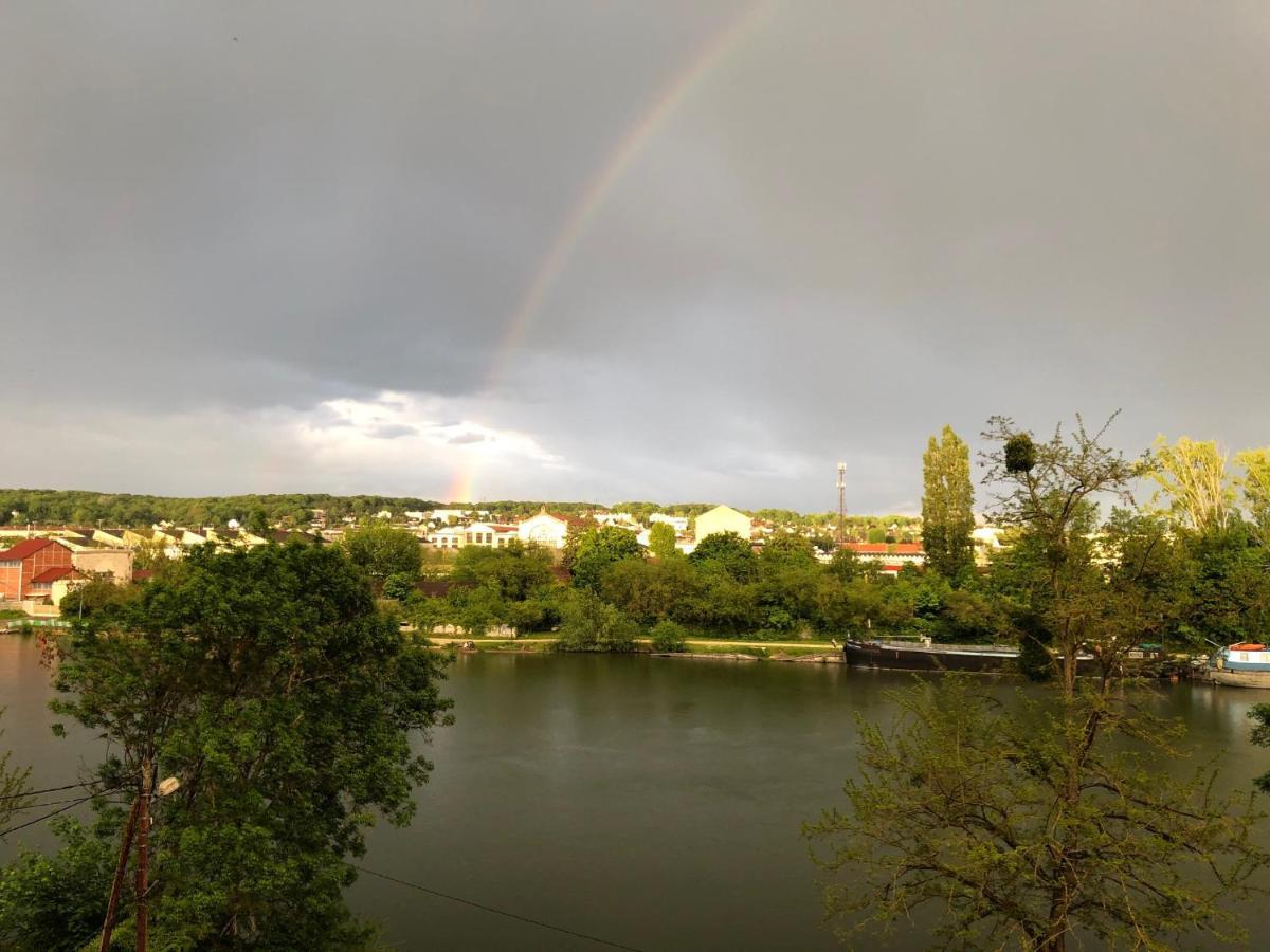 Ambiance Seine, Appartement Sympatique En Bord De Seine - Cygne Thomery Exteriör bild
